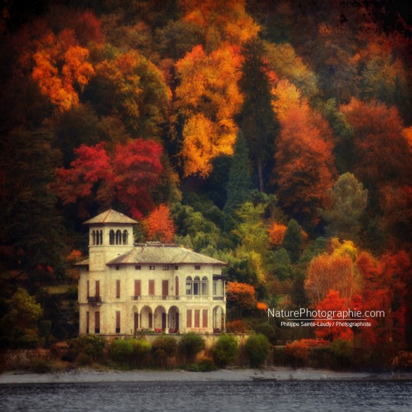 Lac de Côme en automne