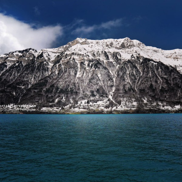 Lac de Brienz Lac de montagne en Suisse