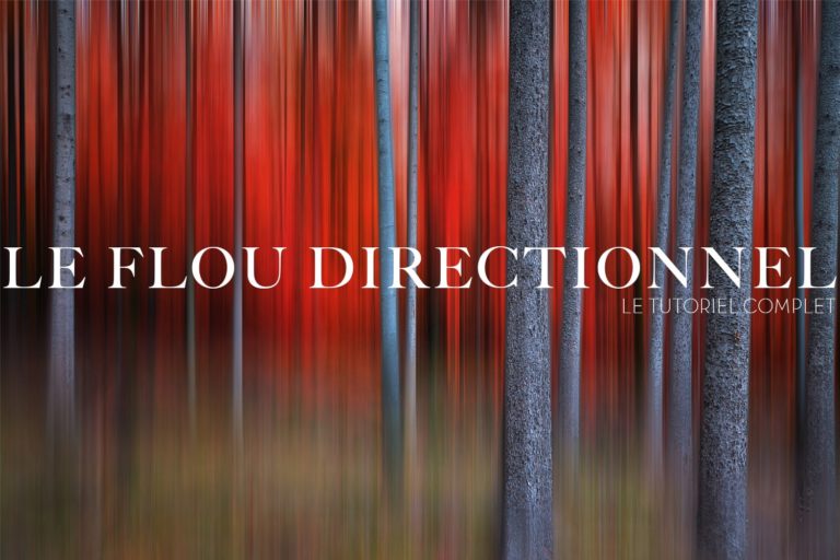Le flou directionnel