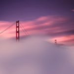 Le célèbre brouillard du Golden Gate à San Francisco