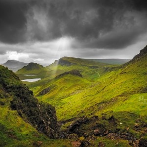 Distant horizons Photo du Quiraing en Écosse - Île de Skye