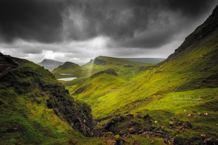 Photo du Quiraing en Écosse - Île de Skye