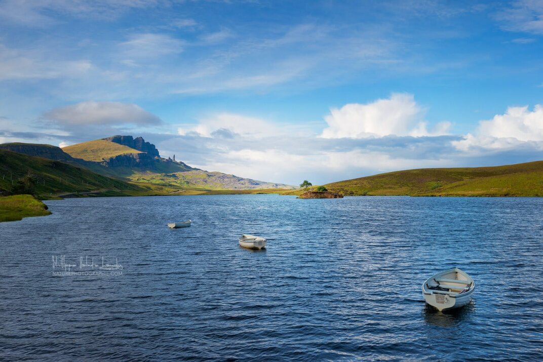 Le Old Man of Storr sur l'île de Skye
