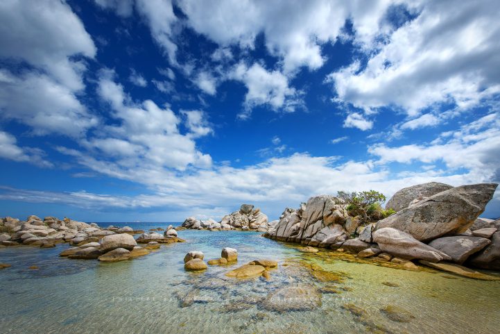 Plage de Palombaggia en Corse