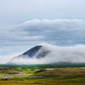 Black Mountain Side Montagne en Islande