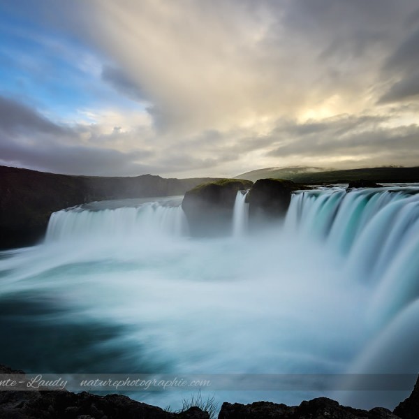 La cascade de Goðafoss en Islande