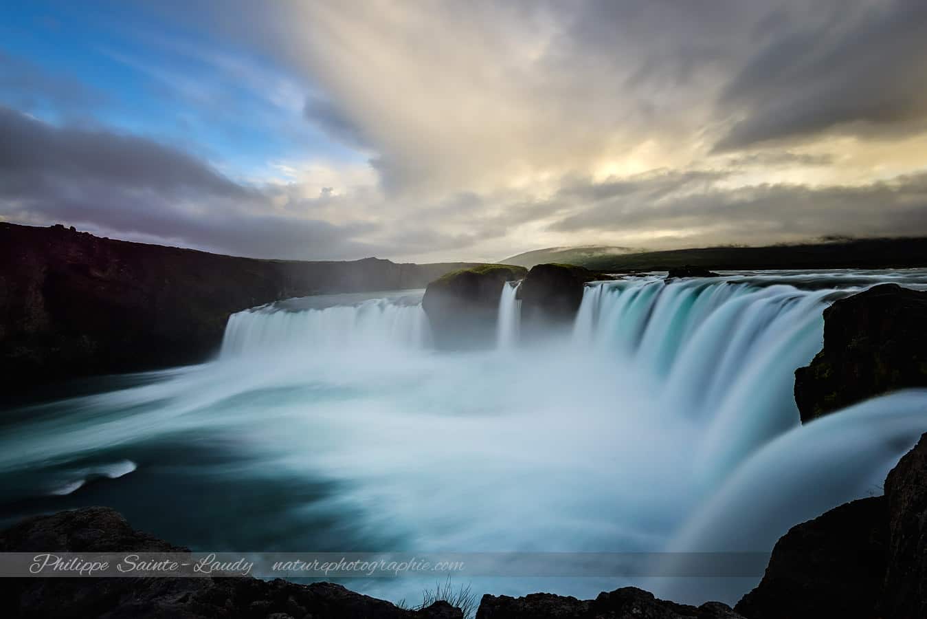 La cascade de Goðafoss en Islande