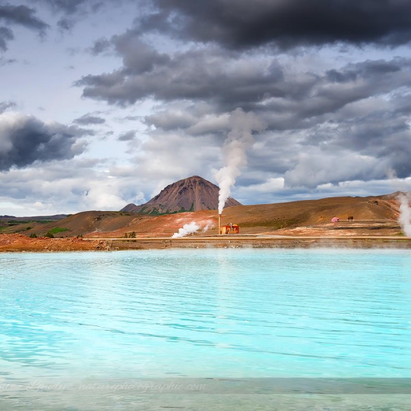 Source chaude en Islande