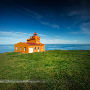 Lighthouse Sauðanes Le phare Sauðanes en Islande