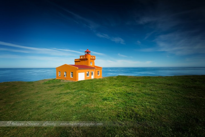 Le phare Sauðanes en Islande