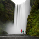 Skógafoss l'une des chutes les plus célèbres d'Islande