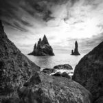 Les aiguilles de lave noire de Reynisdrangar - Islande