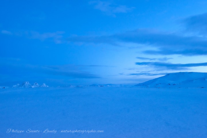 Nuit sans fin en Islande