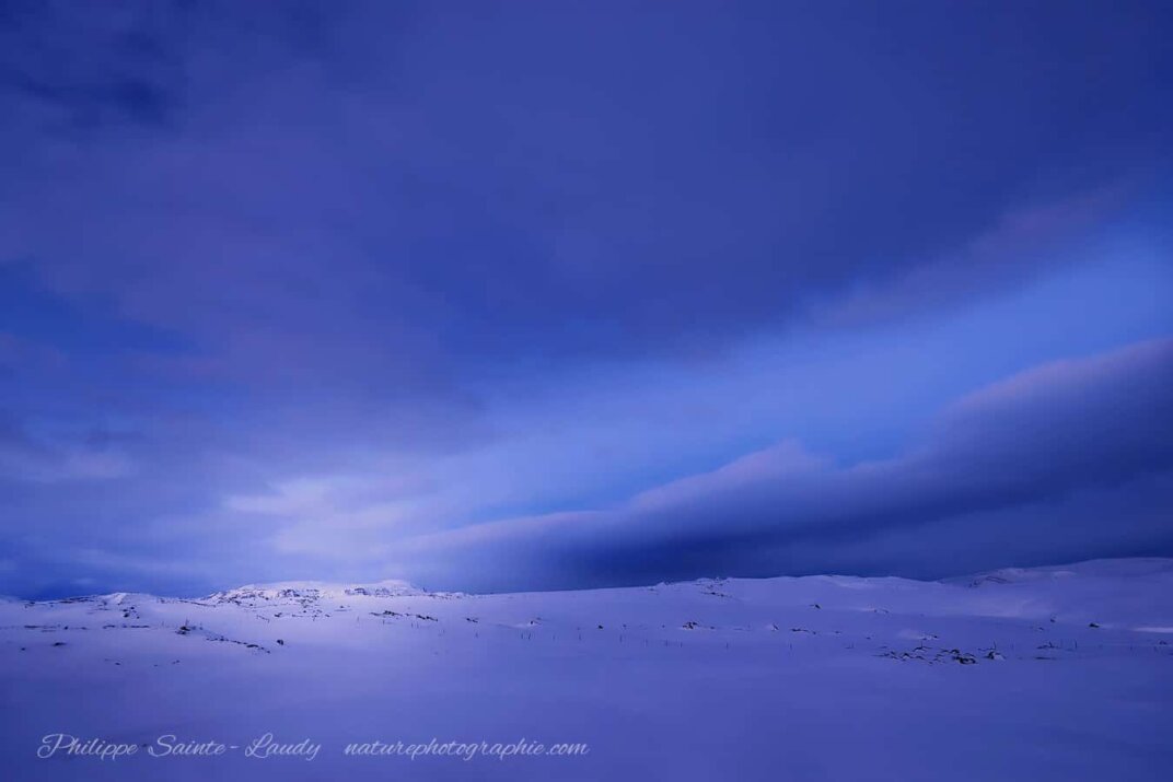 Nuit sans fin en Islande