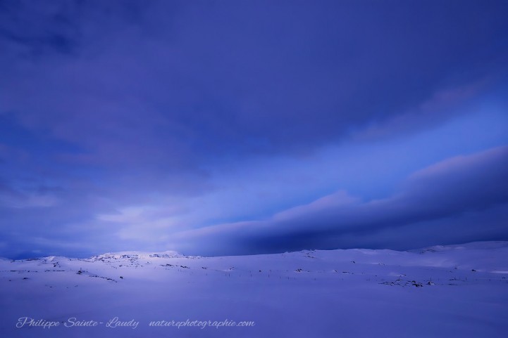 Nuit sans fin en Islande