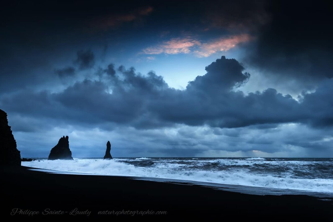 Plage de Vik en Islande