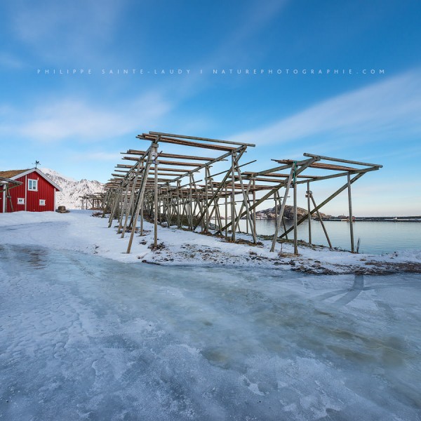 Fish Dryer Les îles Lofoten