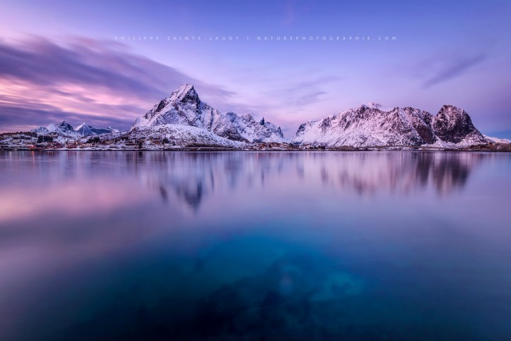 Pose longue sur les Lofoten