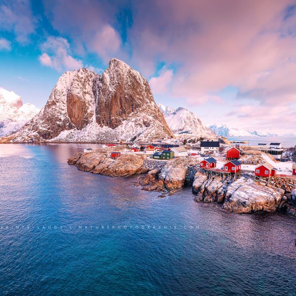 Hamnoy View Hamnoy sur les îles Lofoten