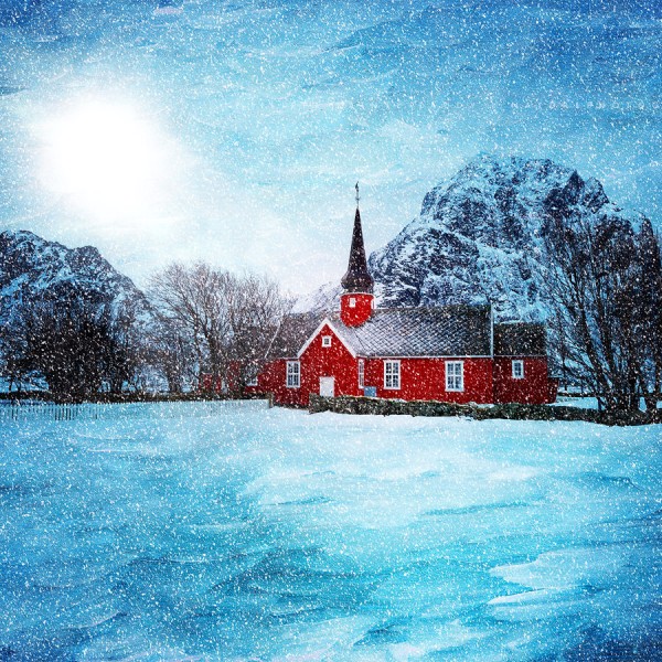 Hole in my Heart Flakstad et son église en Norvège