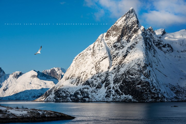 La montagne de Hamnoy en Norvège