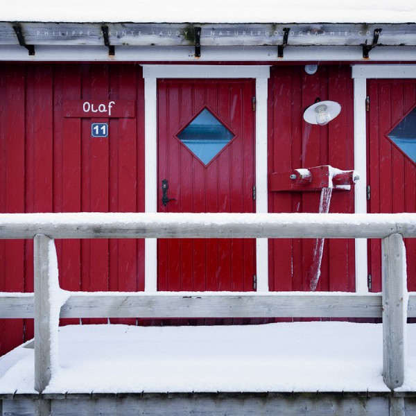 Olaf Olaf, un rorbu des Lofoten