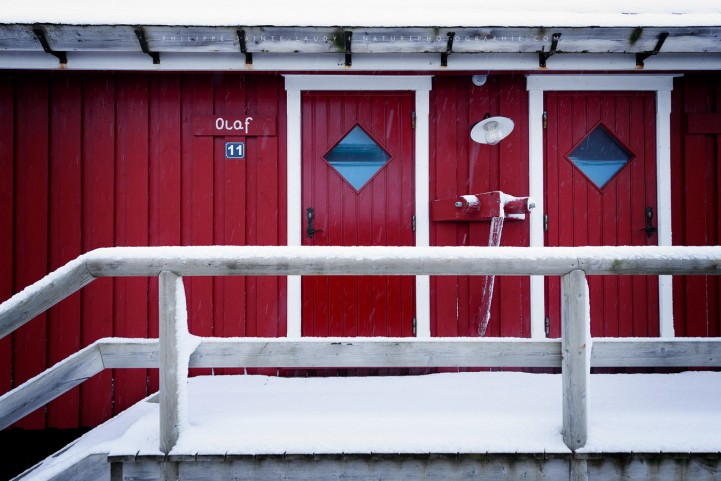 Olaf, un rorbu des Lofoten