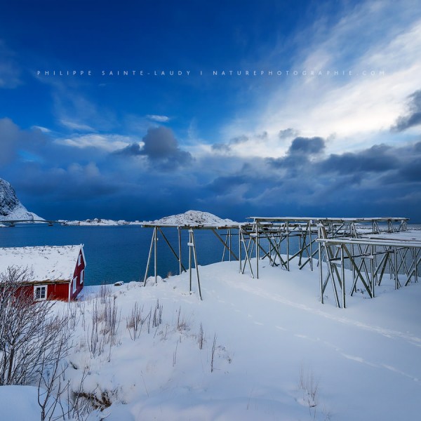 On The Blue Side Ciel bleu dans les Lofoten en Norvège
