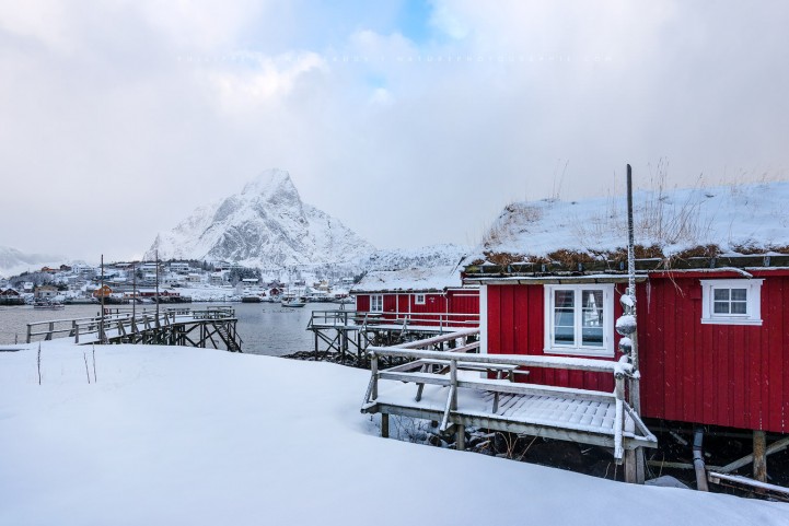 Le village de Reine en Norvège