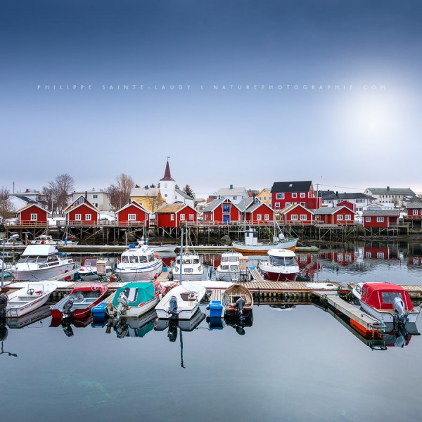 Port Of Reine Le port de Reine en Norvège
