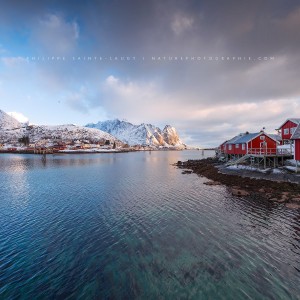 Today is a Beautiful Day Vue sur Reine sur les îles Lofoten
