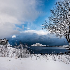 Way Out Paysage de neige en Norvège