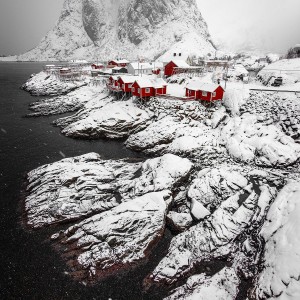 When it Snows Hamnoy