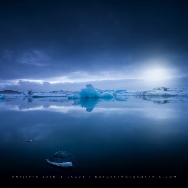 Jökulsárlón au lever du jour - Islande