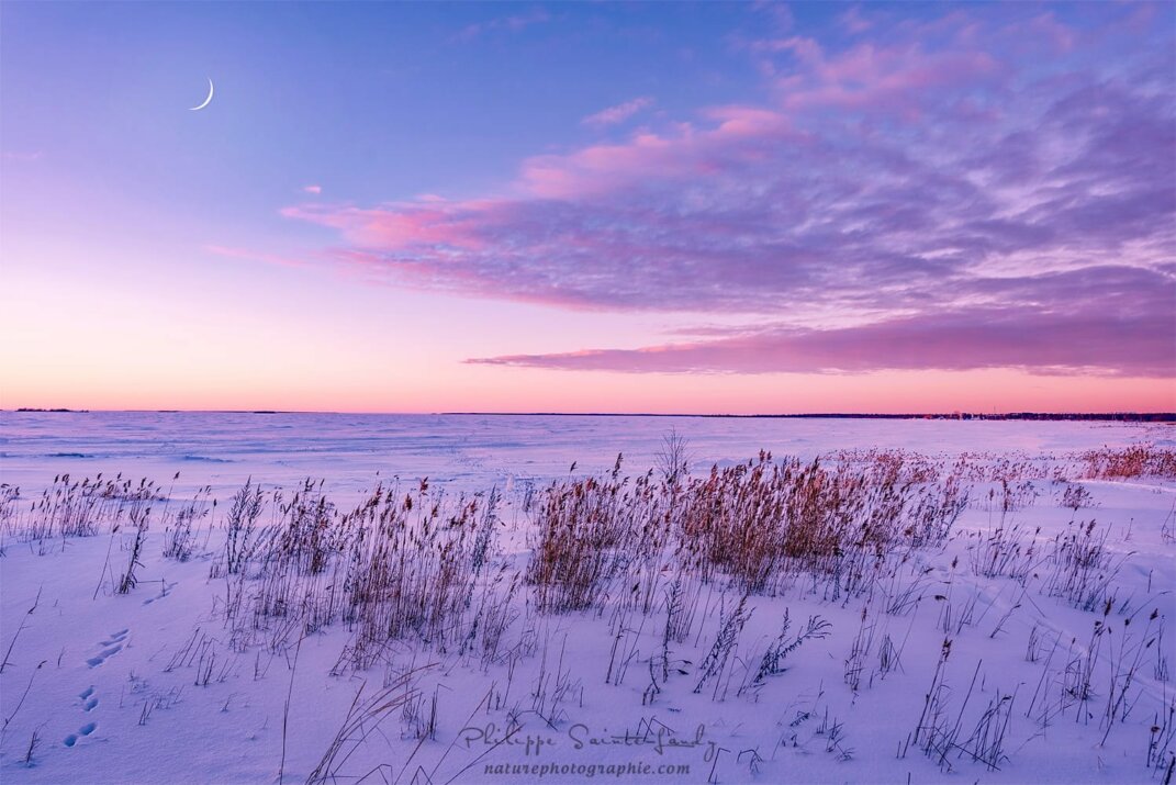 Levé du soleil en Finlande