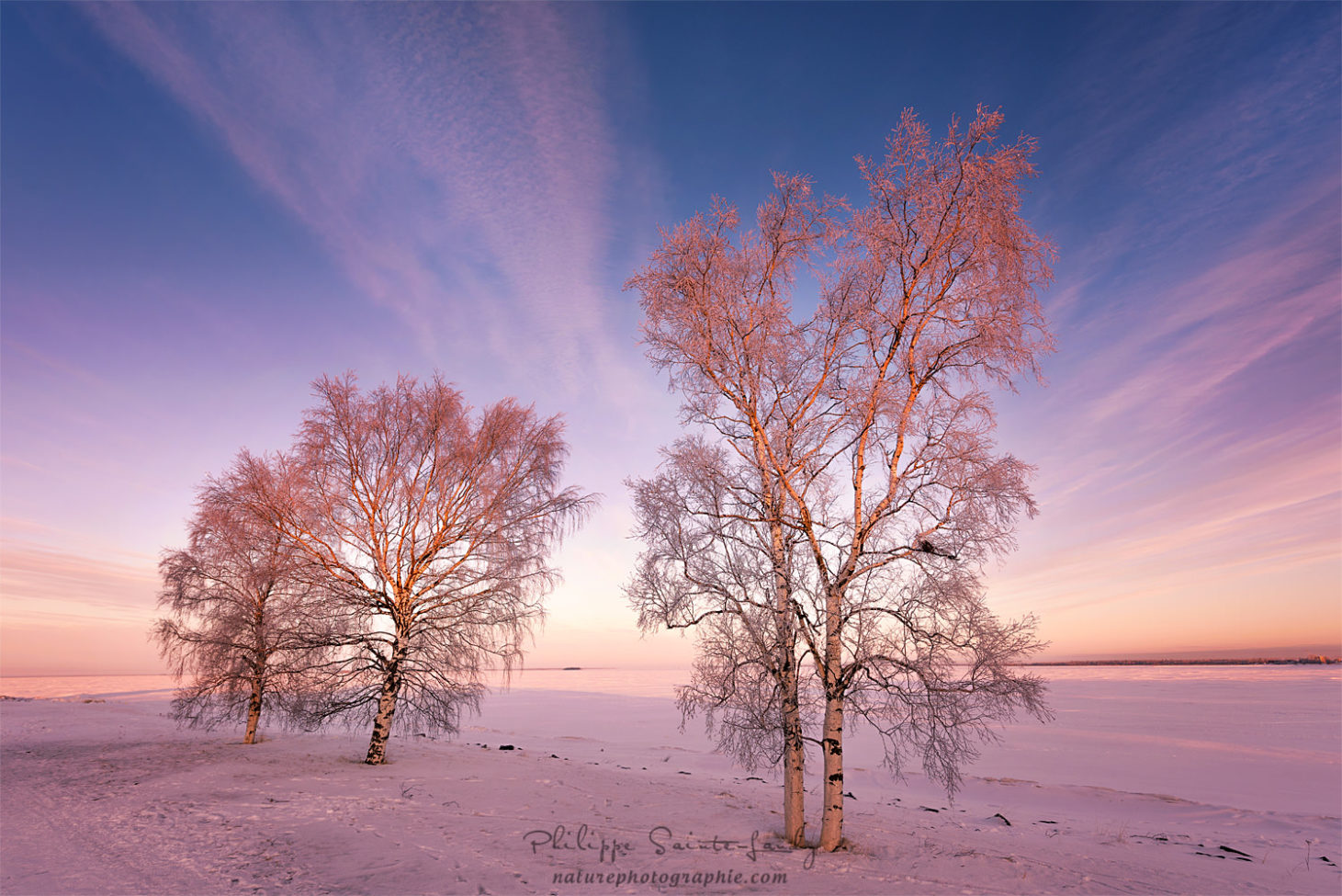 Lever de soleil à Oulu