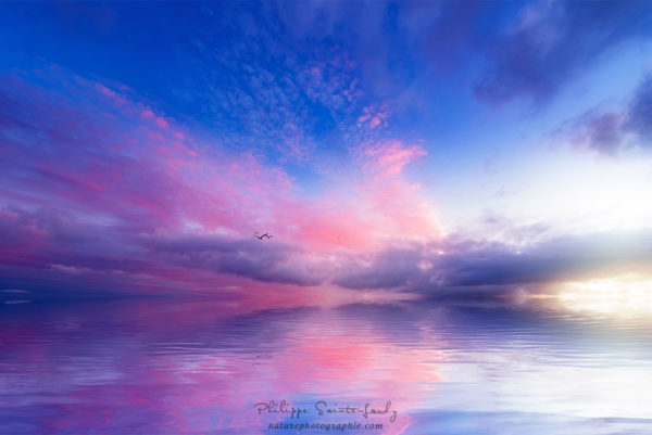 Paysage marin onirique