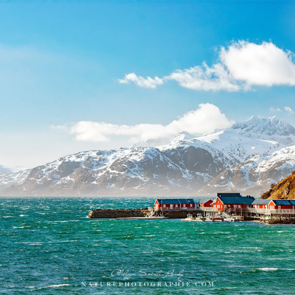 Lofoten on Windy Day