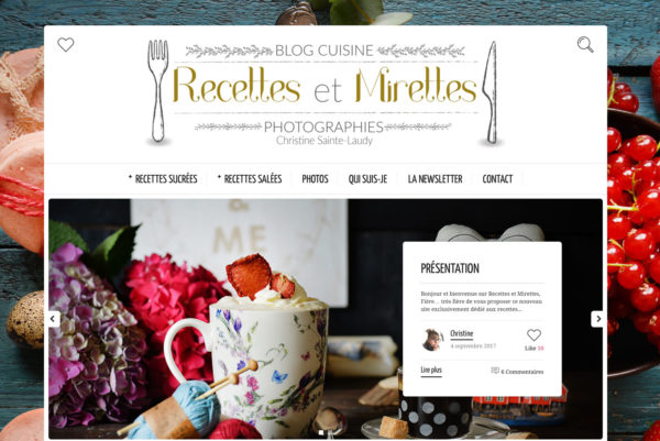 Recettes et Mirettes