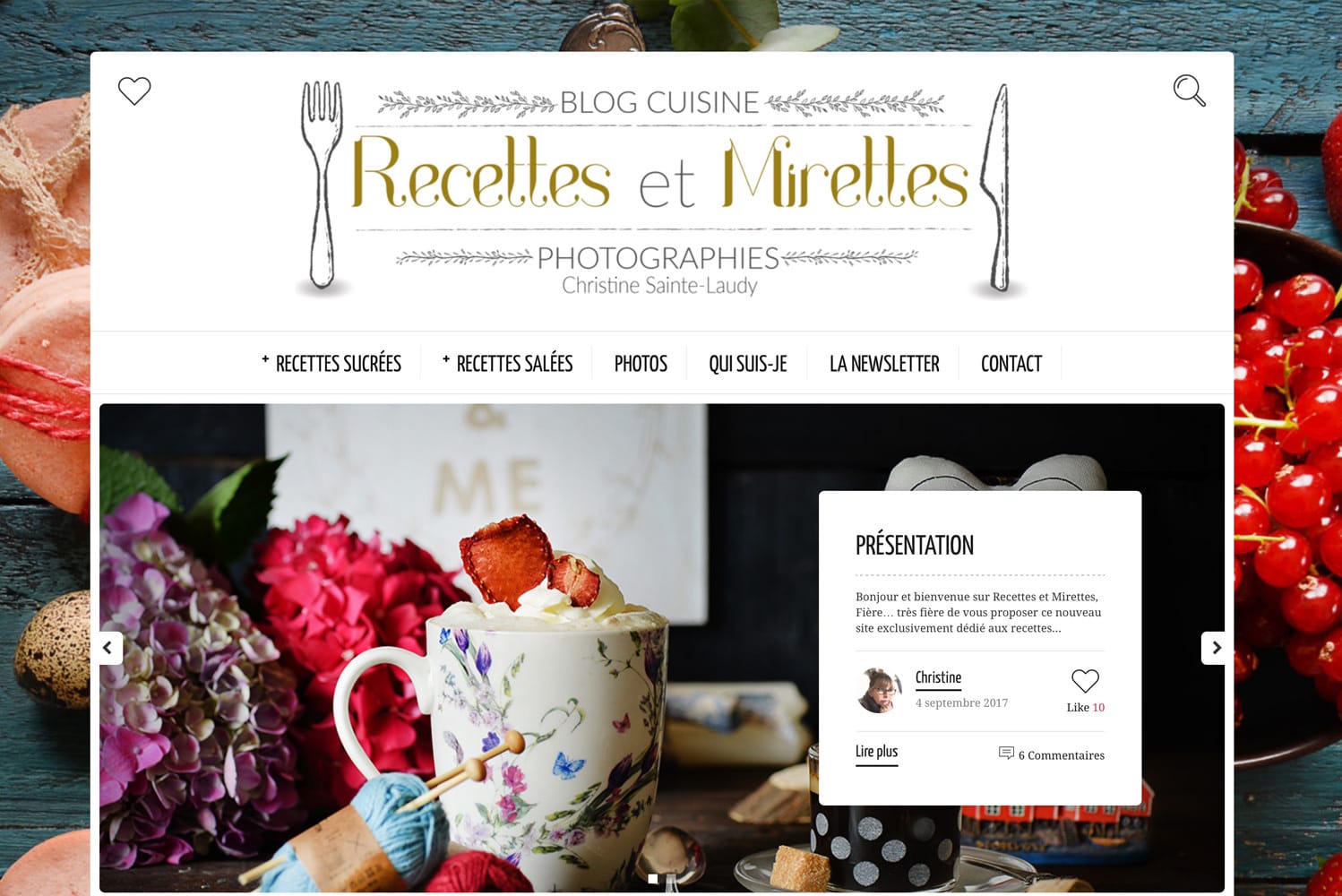 Recettes et Mirettes