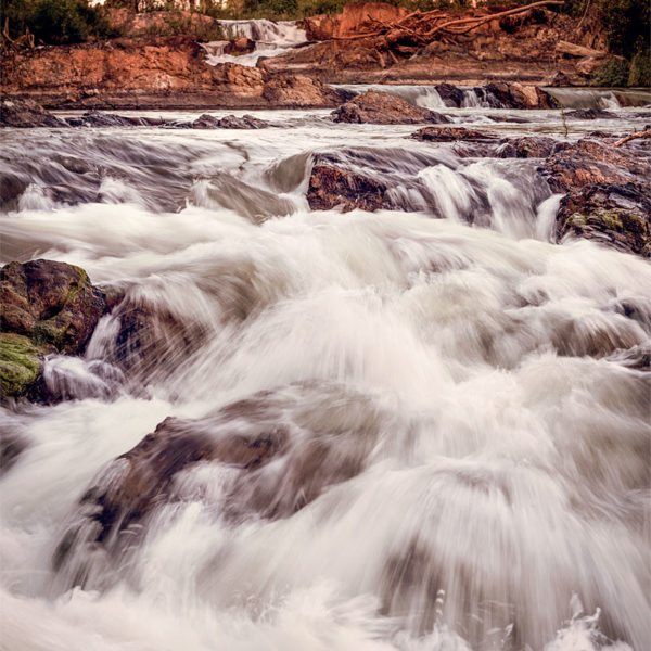 Li Phi Falls at Dusk