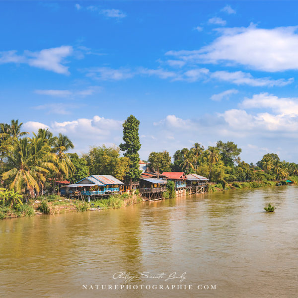 Village on the Mekong