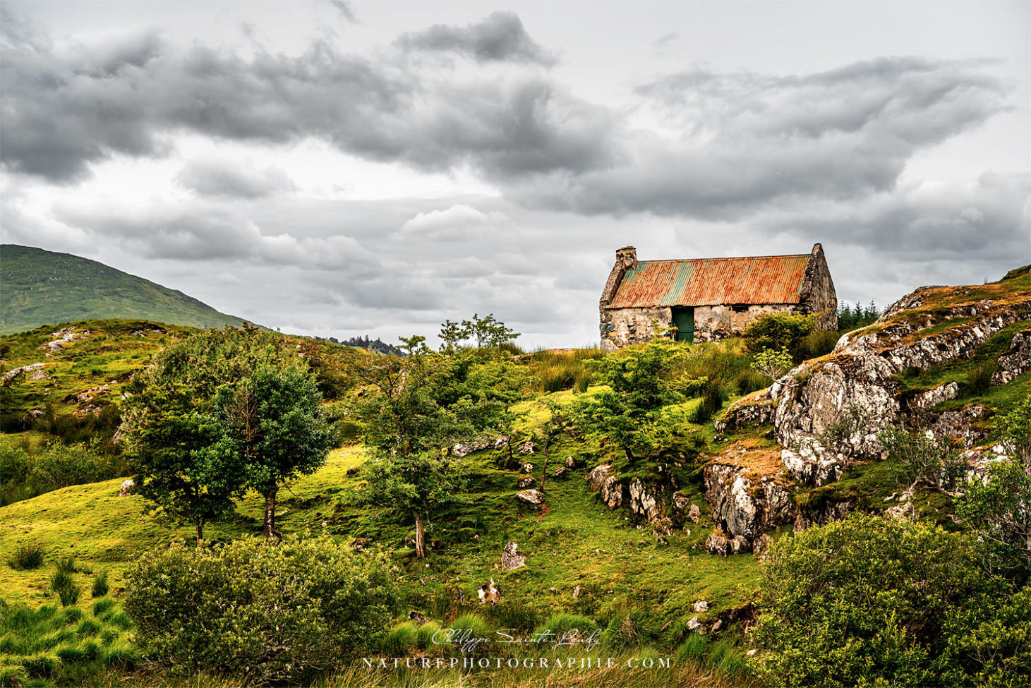 Une maison de berger dans le Connemara
