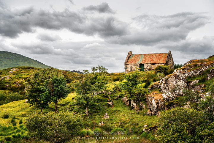 Une maison de berger dans le Connemara