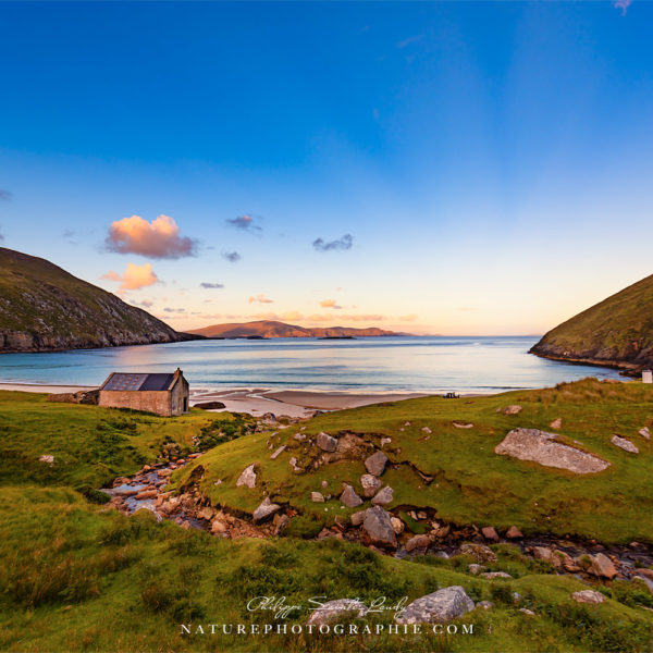 Last Ray of Sunshine on Keem Beach