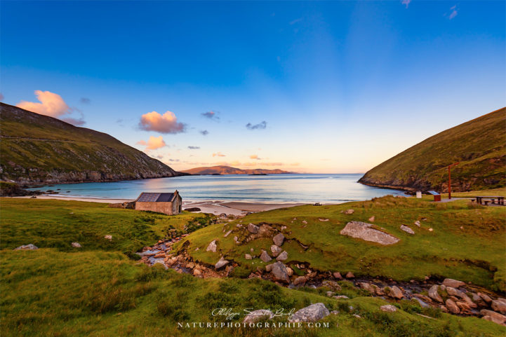 Last Ray of Sunshine on Keem Beach