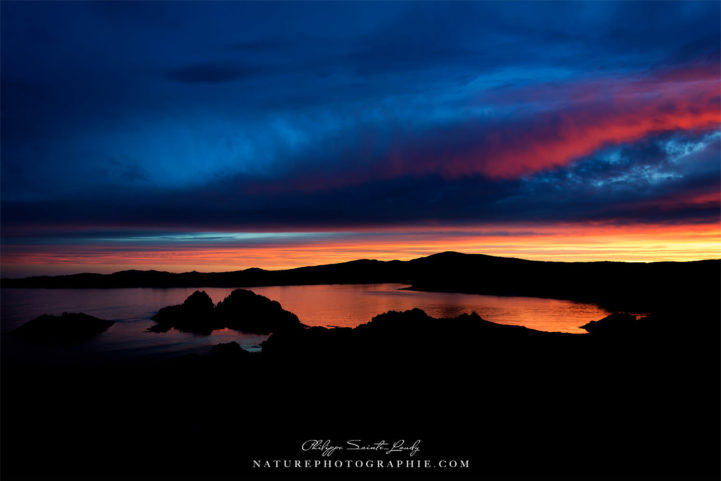 Lost in Time. Coucher de soleil sur Altar Wedge Tomb en Irlande