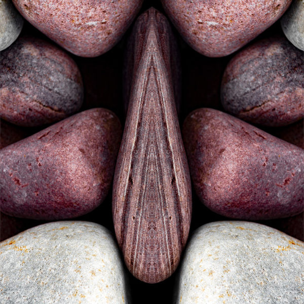 Pebbles Optical Illusion