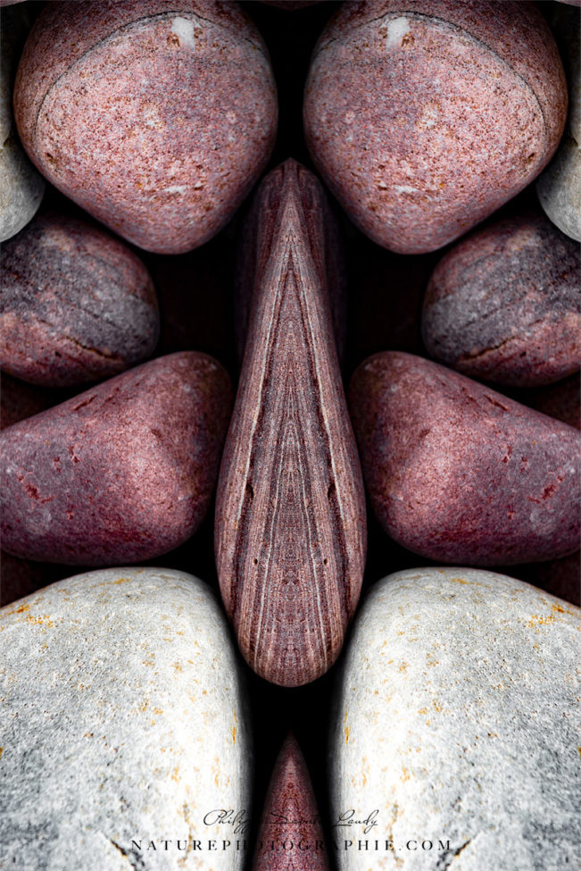 Pebbles Optical Illusion