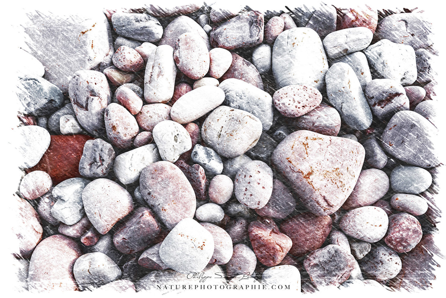 Pebbles on the Beach